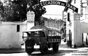 Alger-Mustapha - Caserne Gueydon 27e Train - ancienne Mustapha